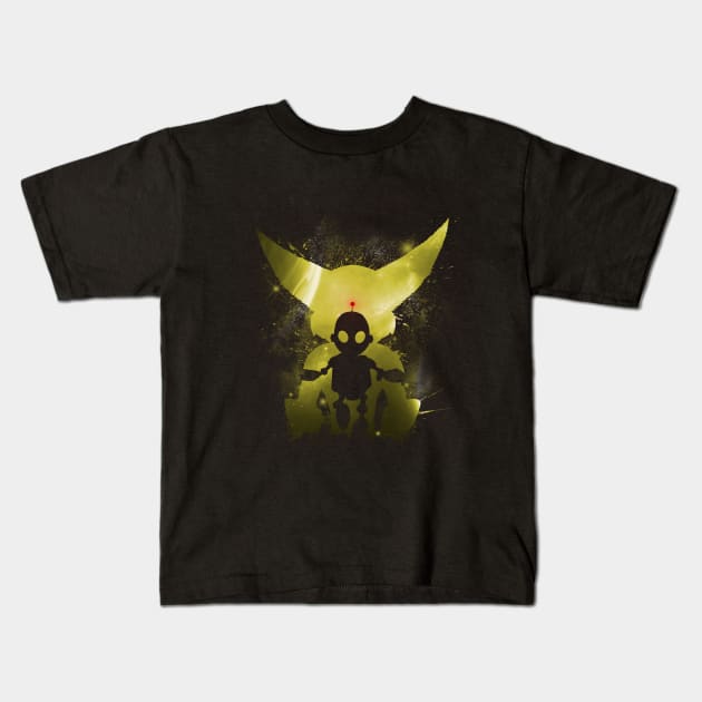 Ratchet & Clank Galaxy (Yellow ver.) Kids T-Shirt by Manoss